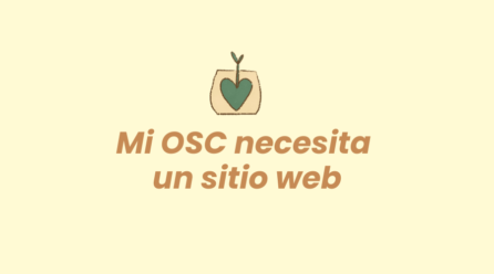 Mi OSC necesita un sitio web